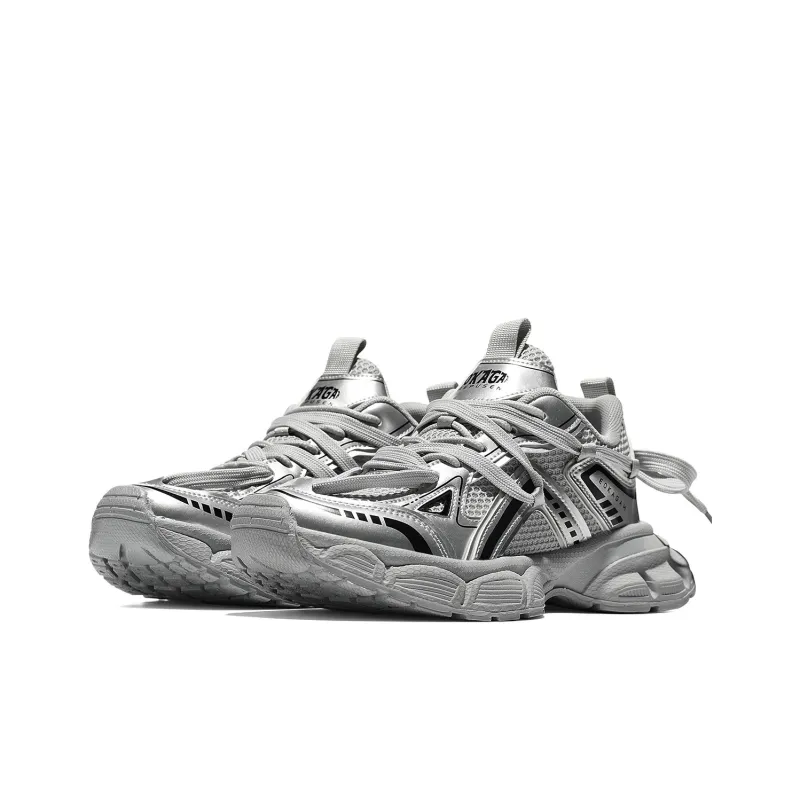 DIKENROK Height Increasing Abrasion Resistant Lightweight Breathable Slip Resistant Low Top Chunky Sneakers Unisex-20
