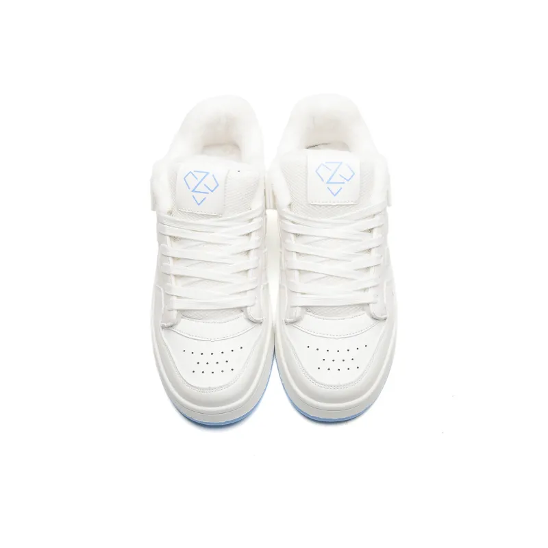 OAOQ Wear resistant And Lightweight Low Top Skateboard Shoes Unisex Box-3