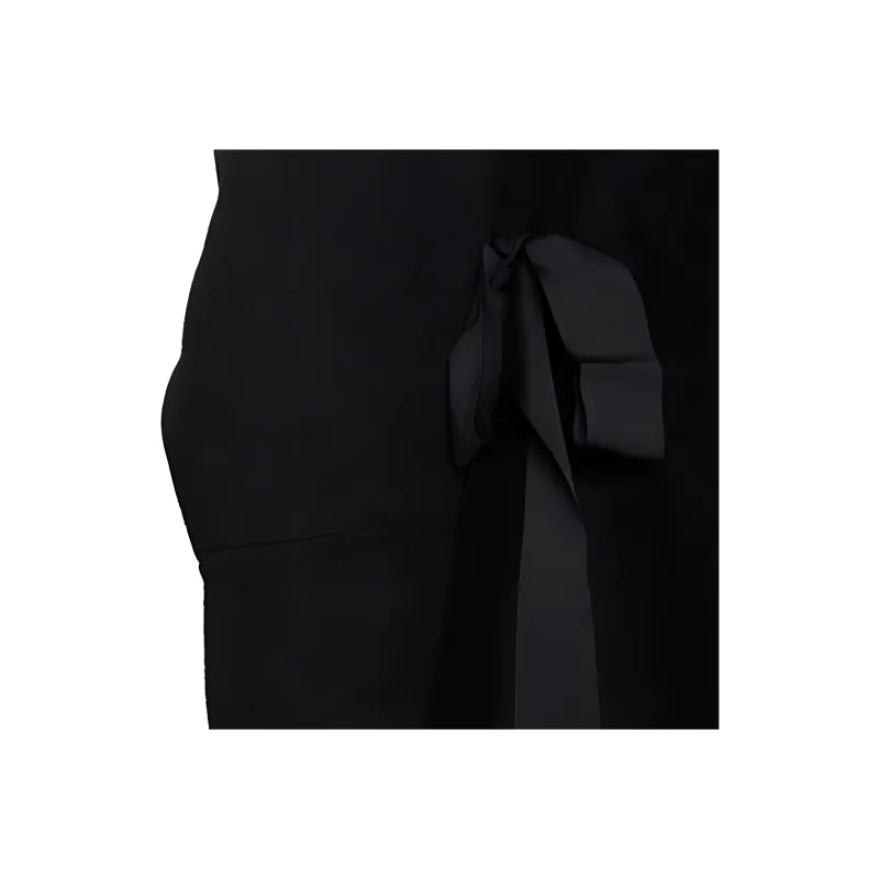 FENDI Long Sleeved Dress Women's Black-3