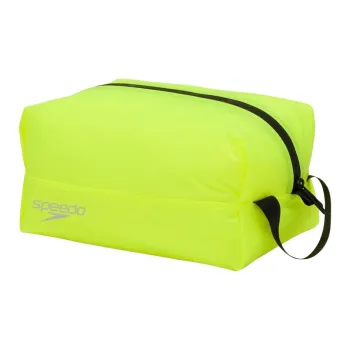 Speedo Waterproof Material Travel Storage Bag Medium Size Unisex Neon Green