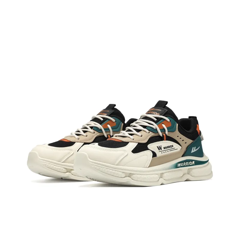 Warrior Cushioning Lightweight Wear-Resistant Low-Top Chunky Sneakers Men's-9