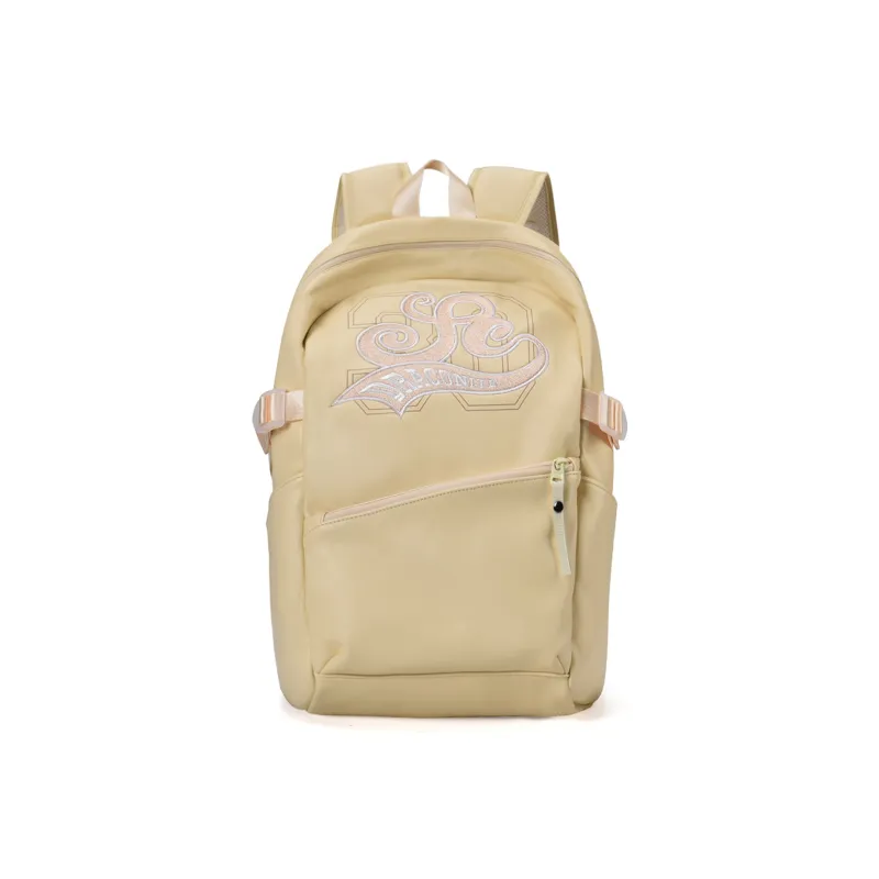 DRACONITE PU Students Backpack Regular Unisex White-12