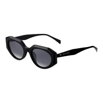 HELEN KELLER Plate Frame Irregular Shape Sunglasses Unisex