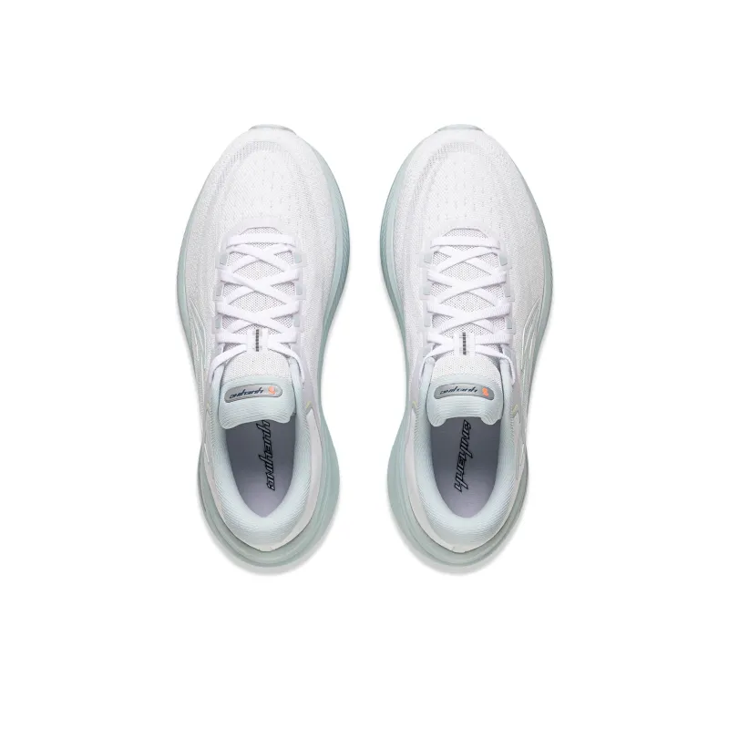 LiNing Height Increasing Cushioning And Abrasion Resistant Low Top Casual Running Shoes Women's Standard White-3
