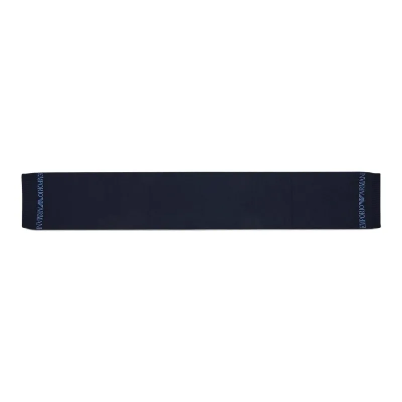 EMPORIO ARMANI Logo Jacquard Scarf And Hat Set-4