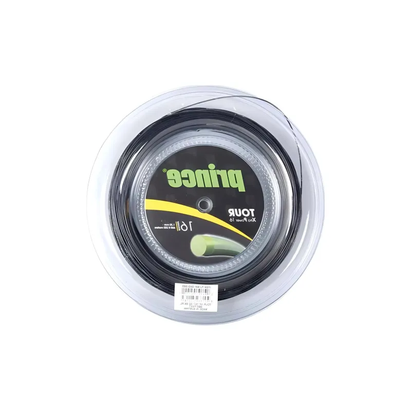PRINCE Tennis Racket Strings Polyester Material Sports & Outdoors Unisex 1.30mm Black-4