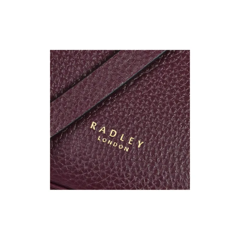 RADLEY Cow Leather Tote Bag Shopping Bag Shoulder Bags Medium Size Women's Red Brown-3