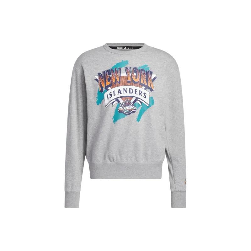 Adidas Sweatshirt Men's Medium Gray-0