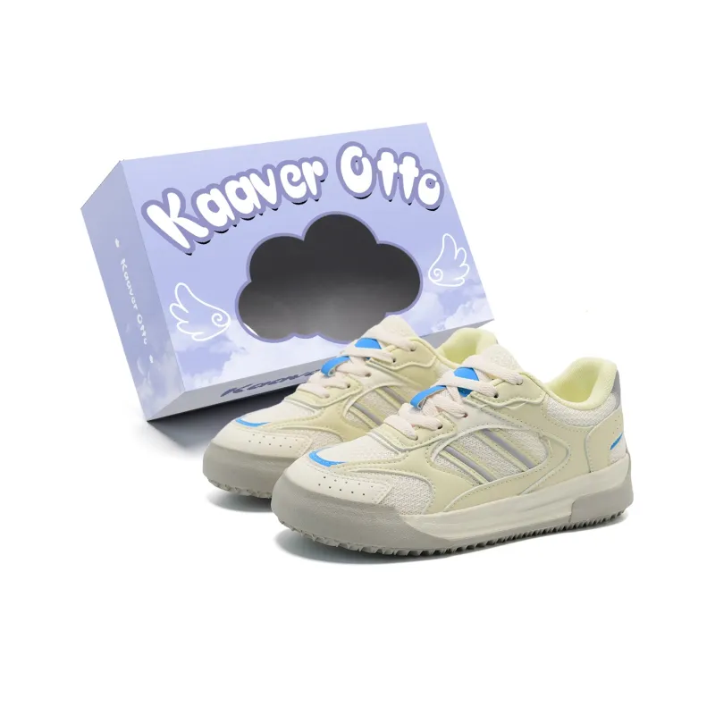 KAAVER OTTO Abrasion Resistant, Lightweight, And Breathable Low Top Skateboard Shoes Women's-5