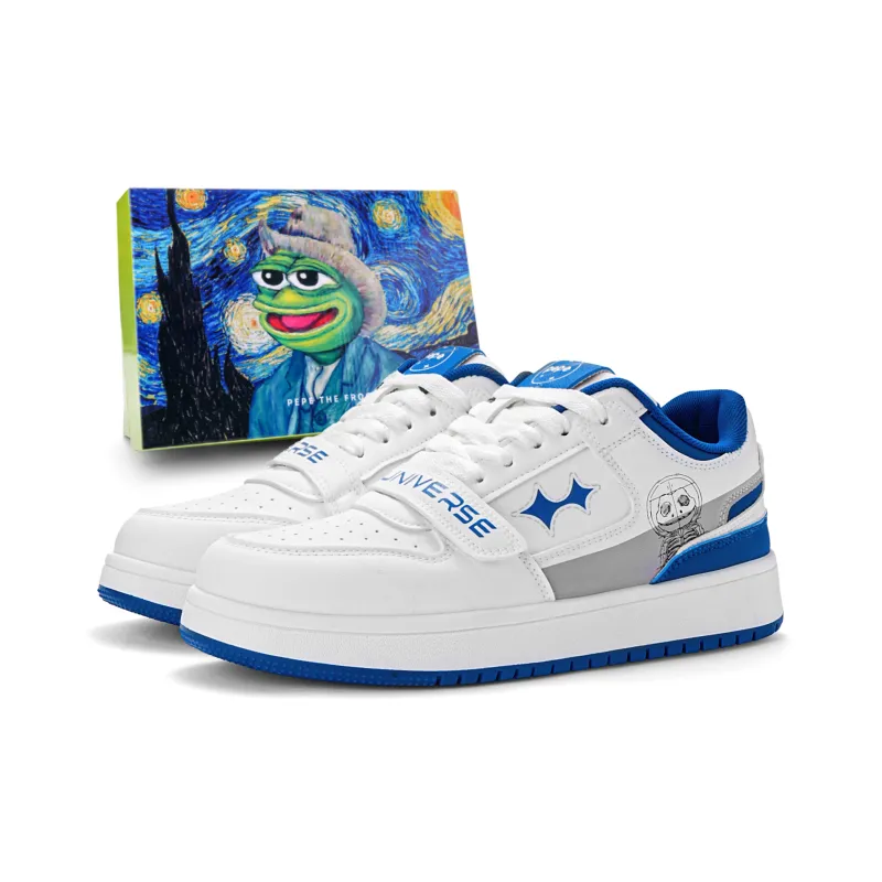 Pepe The Frog Low Top Skateboard Shoes Unisex-36