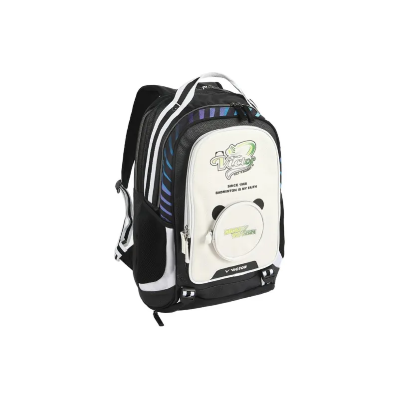 VICTOR Badminton Racket Bags 3 Pack Backpack Black Unisex-0