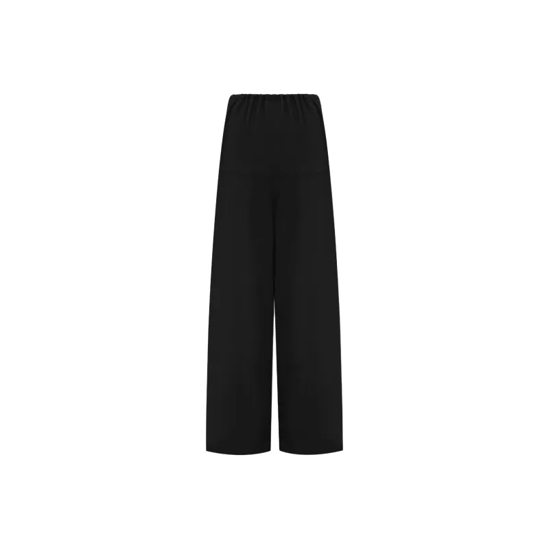 WITH JEAN SS25 Norah Pants Casual Pants Women's Black-1