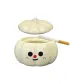 Small Pumpkin Ashtray[with Lid]-Milk White