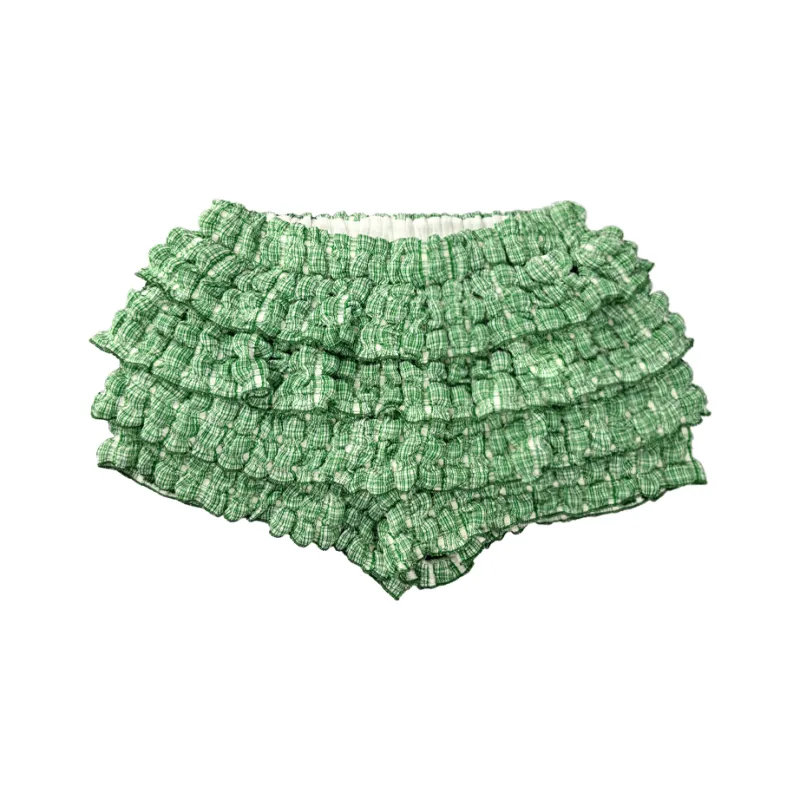 MeiHaoStore Casual Shorts Women's Green-1