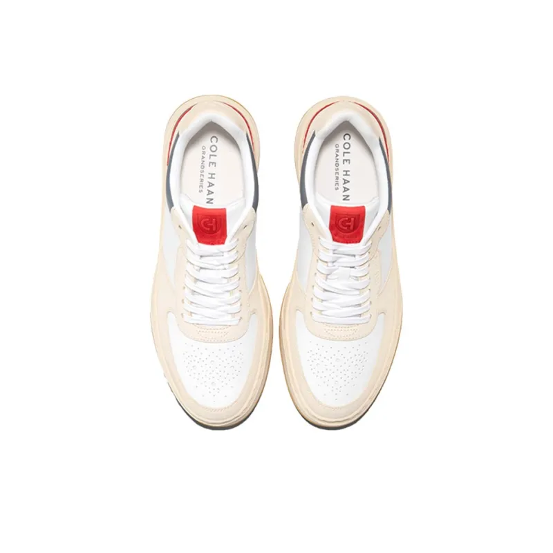COLE HAAN Shock Absorbers Low Top Skateboard Shoes Men's White-3