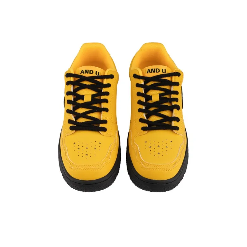 AND U Heart Shoes Slip Resistant Original Aspiration Skateboard Shoes Unisex-5