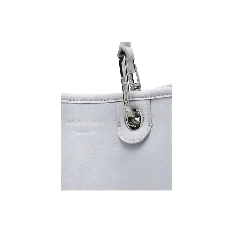 EMPORIO ARMANI PU Shoulder Bag, Crossbody Bag, Handbag Women's Pearl Tobacco Gray-3