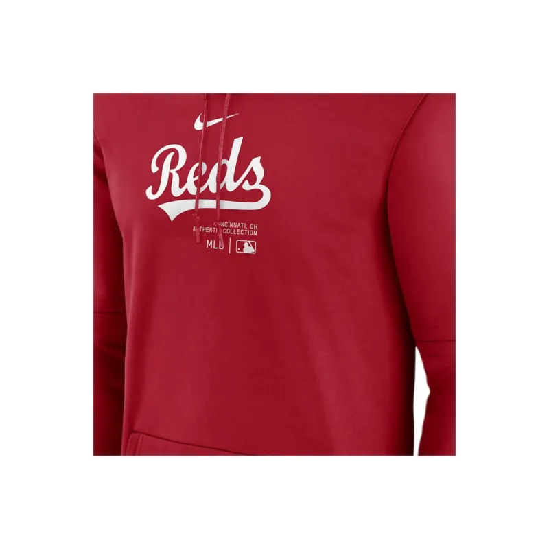 Nike Cincinnati Reds Authentic Collection Practice Sweatshirt Women's Red-4