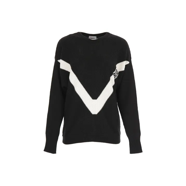 RED VALENTINO REDValentino Logo Embroidered Jumper-0