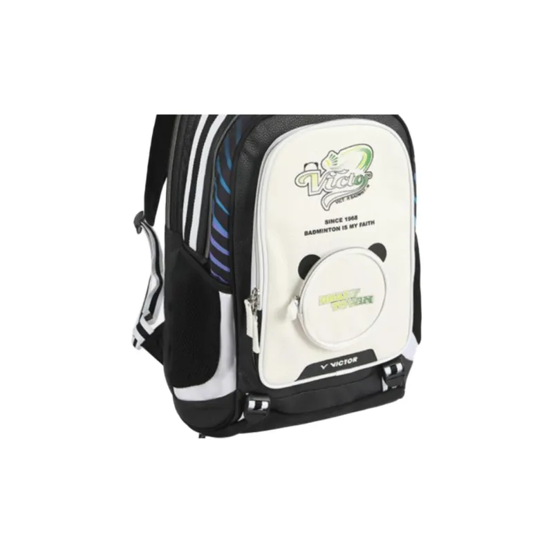 VICTOR Badminton Racket Bags 3 Pack Backpack Black Unisex-1