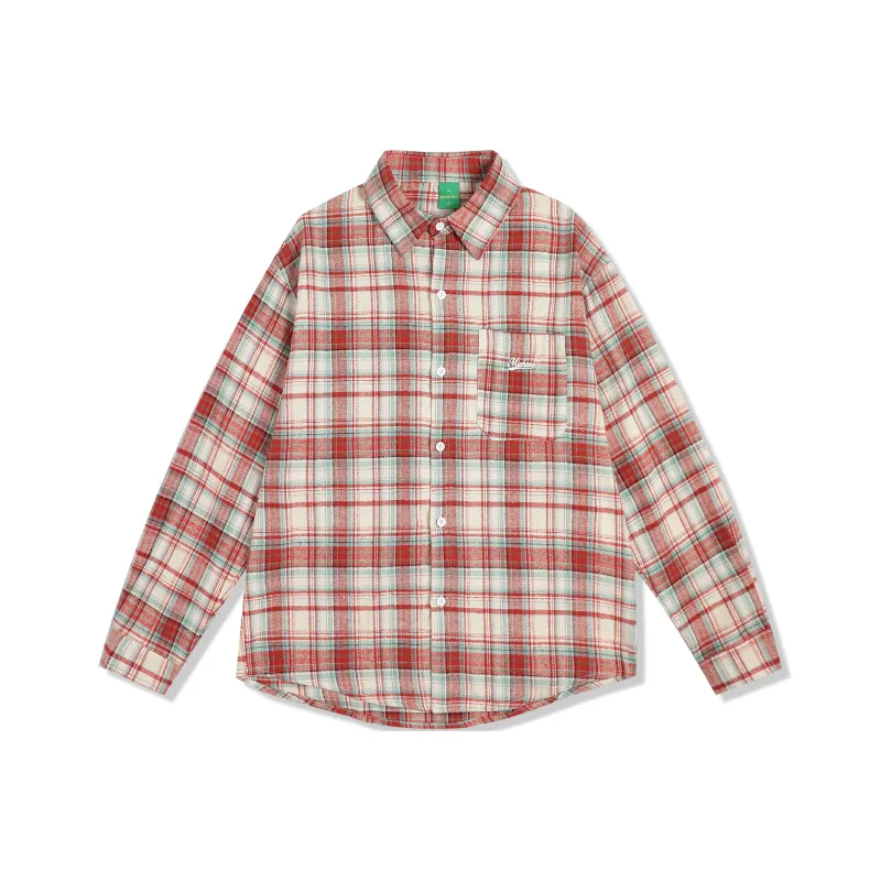 OTKSK Shirts Unisex Red Green-0