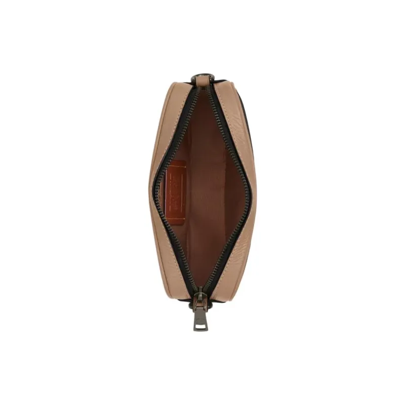 COACH Jayden Leather Shoulder Bag, Crossbody Bag Trumpets Men's Dark Brown-2