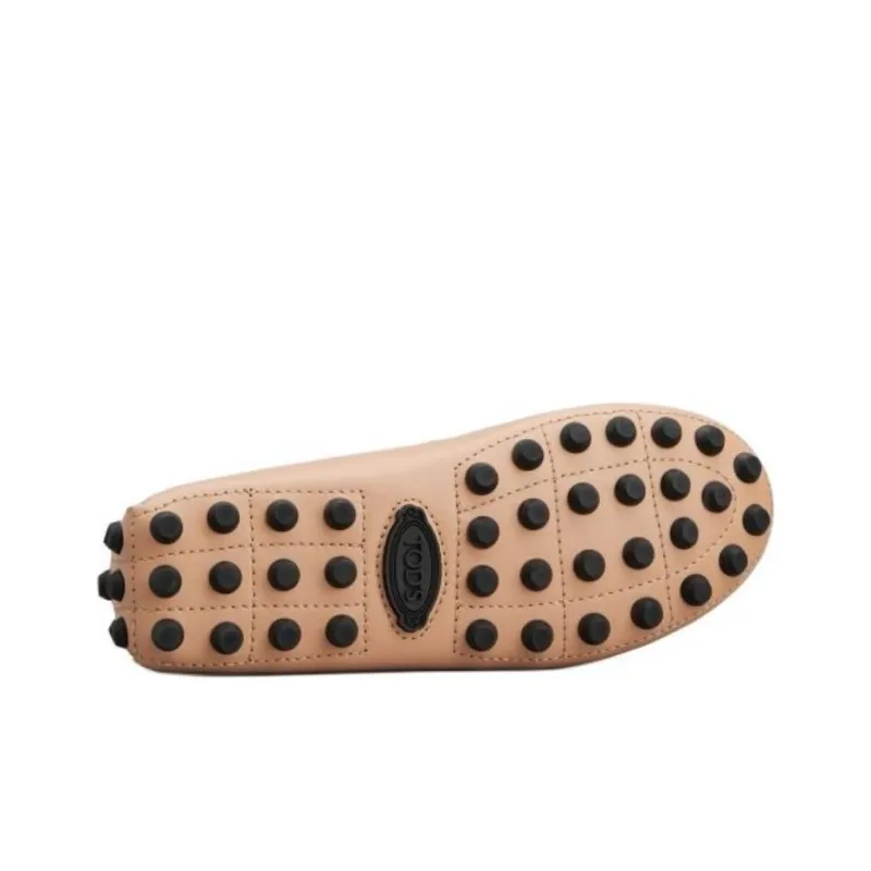 TOD'S Gommino Logo-plaque Leather Loafers Women's-4