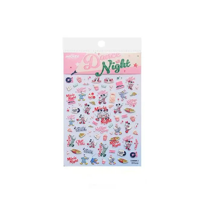 Disney Mickey Mouse Family Collection Pajamas Party Creative DIY Stickers-2