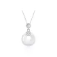 925 Silver-Jade Full Blessing Peaceful Buckle Necklace