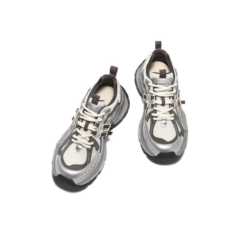 BELLE Anti-Slip And Wear-Resistant Lightweight Low-Top Chunky Sneakers Men's-7