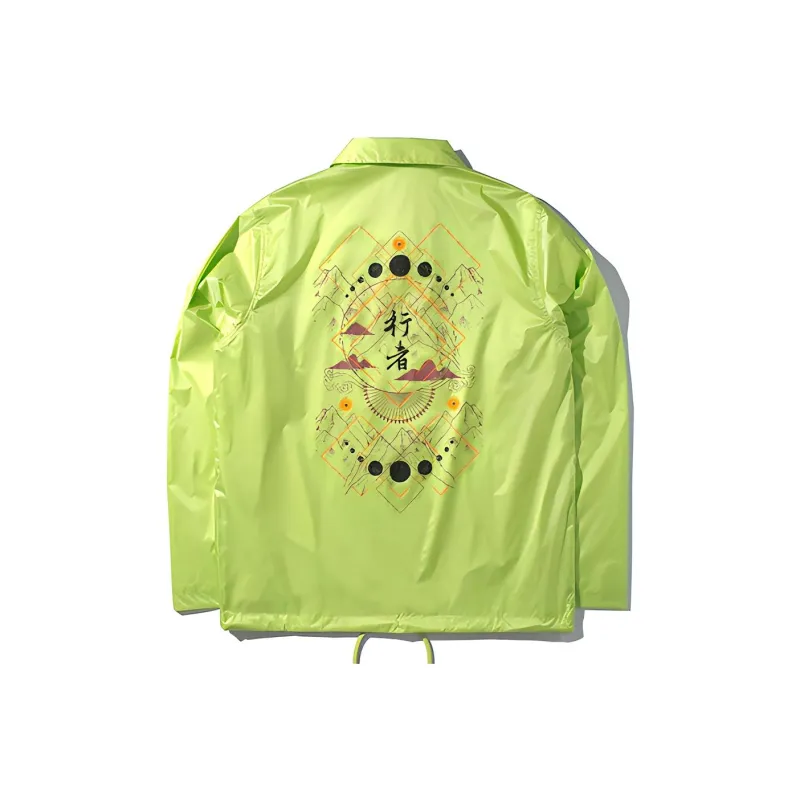 LiNing Jacket Unisex Neon Bright Green-1