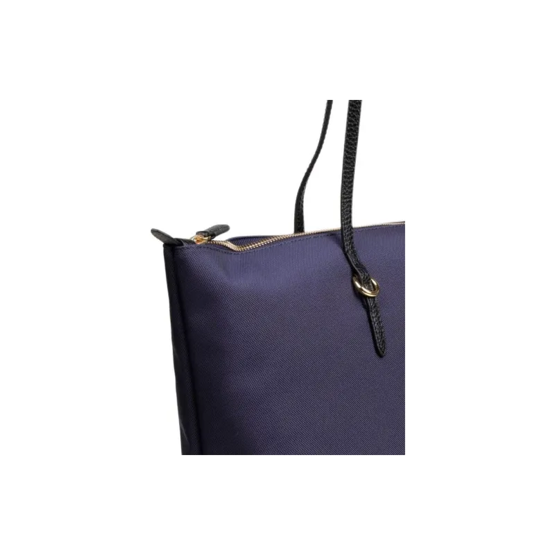 Polo Ralph Lauren Nylon Tote Bag, Shopping Bag, Handbag, Shoulder Bag Large Size Women's Blue-4