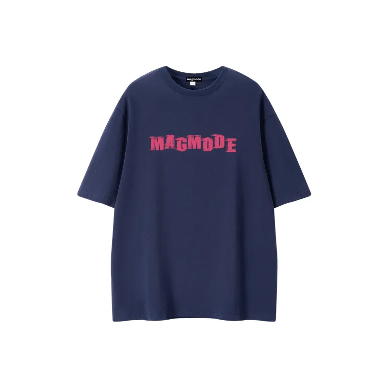 Magmode T-Shirt Unisex Navy Blue-1