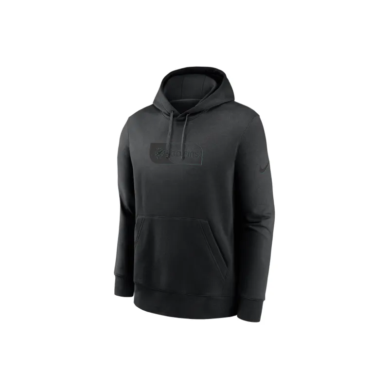 Nike Miami Dolphins Edge Men's Nike Nfl Pullover Hoodie-0