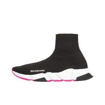 Balenciaga Speed Trainer 'Black Pink Sole' Women's