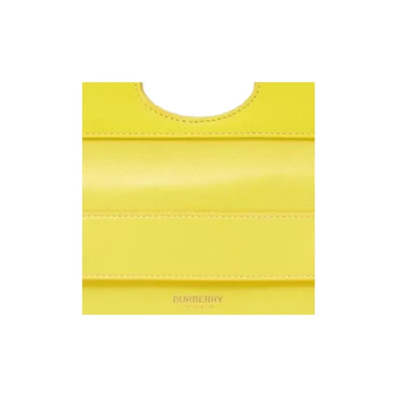 Burberry Pocket Bag Lambskin Pocket Bag Shoulder Bag Crossbody Bag Clutch Mini Women's Yellow-4