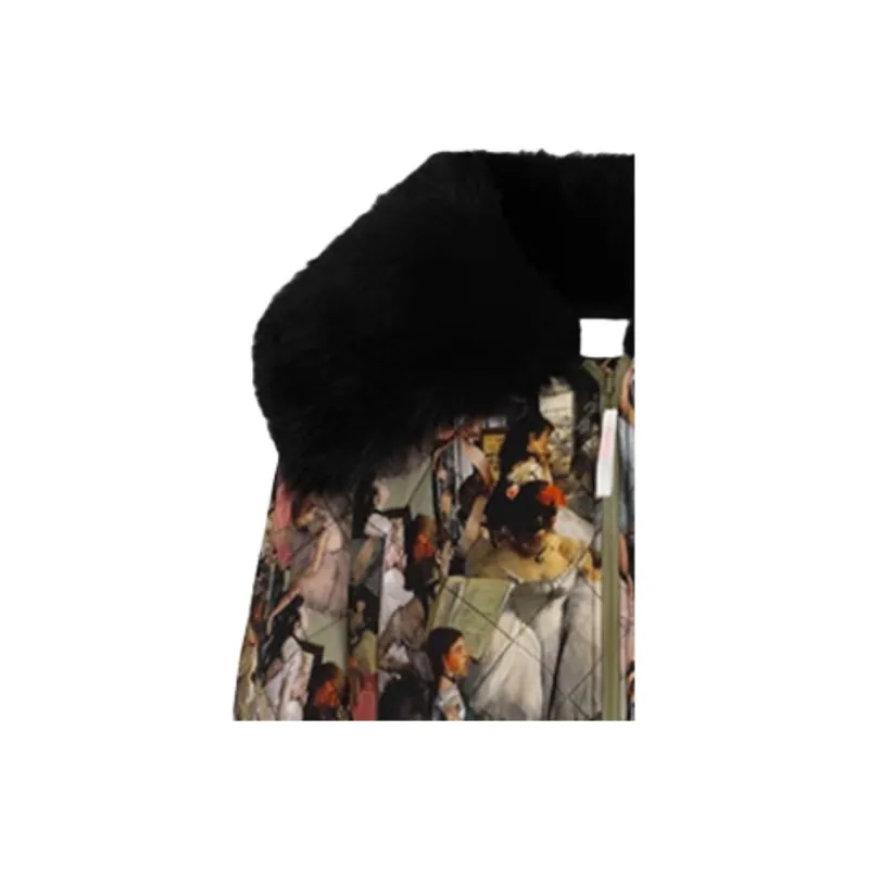 Selkie Collection Jackets & Coats Women's Degas Dance Class Oil Painting Print-1