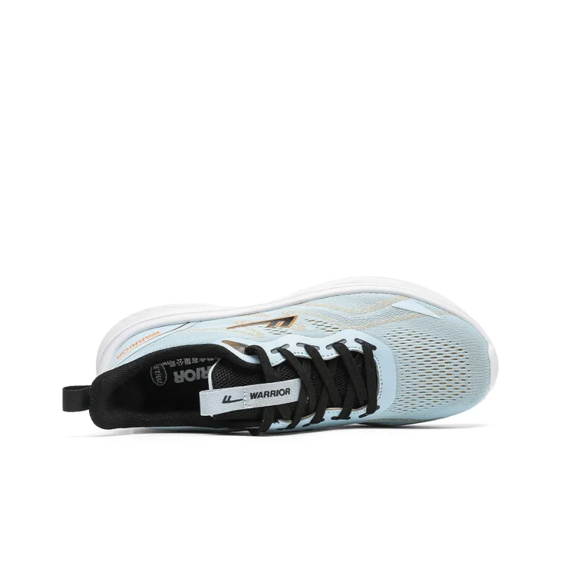 Warrior Breathable Lightweight And Wear Resistant Low Top Casual Training Long Distance Running Shoes Men's Gray-13