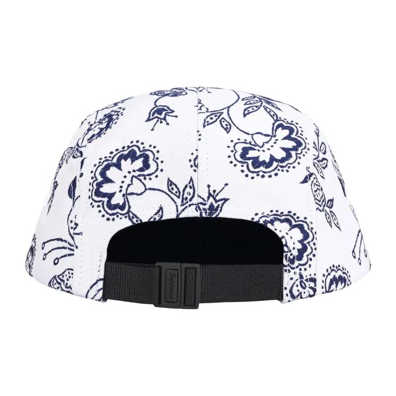 Supreme Floral Jacquard Camp Cap-5