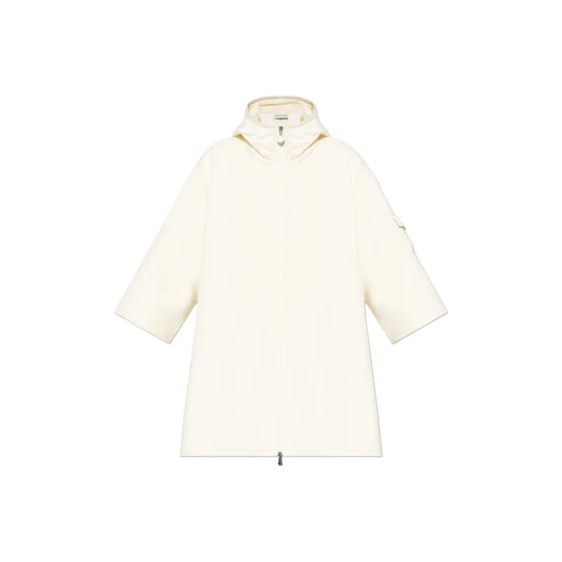 Moncler Cloaks Women's Cream-0