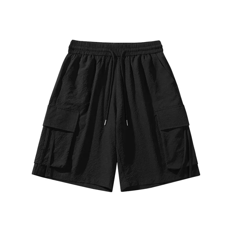 Warrior Huichao Riding The Wind Collection Casual Sportswear Unisex Black-3
