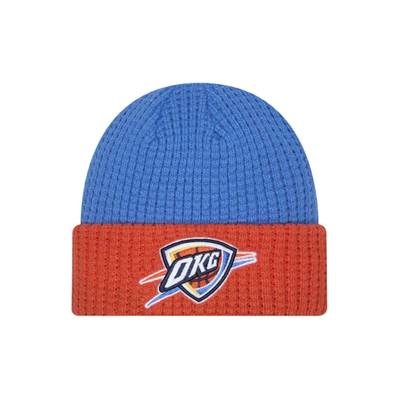 New Era Acrylic, Knitted Fabric Beanies Unisex Blue-0