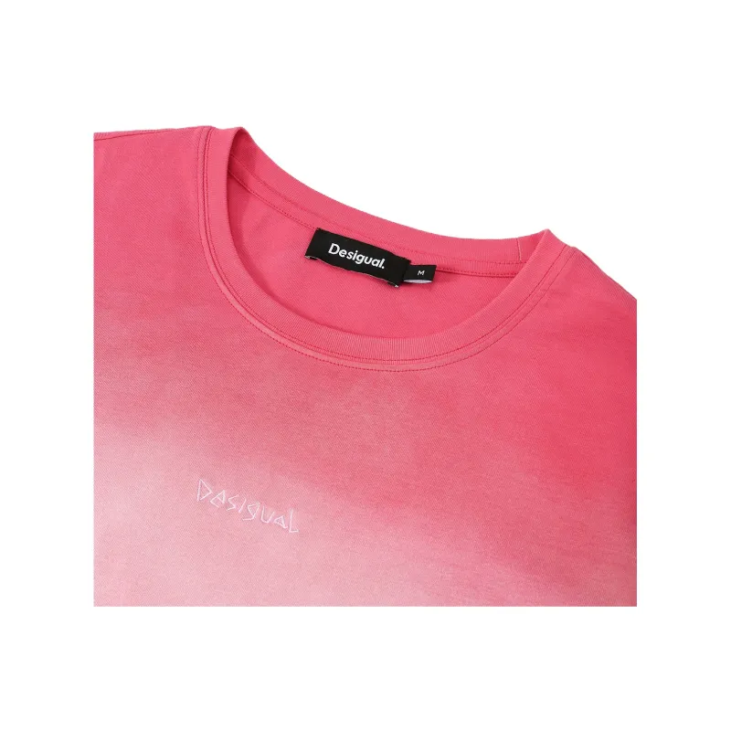 Desigual T Shirt Women's Fuchsia-2