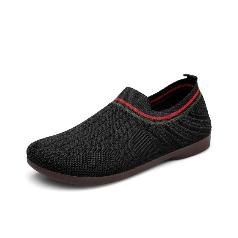 Strongman Casual Shoes Women's Low Top Black/Beige-0