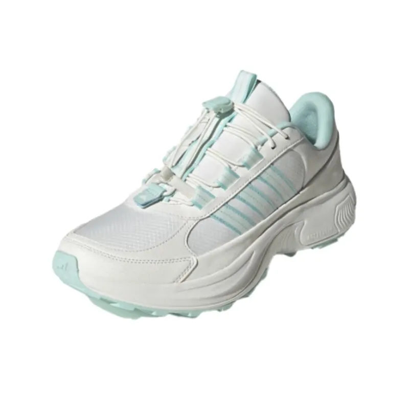 Adidas Traxion Cushioning And Breathable Low Top Running Shoes Women's Mint Green-0