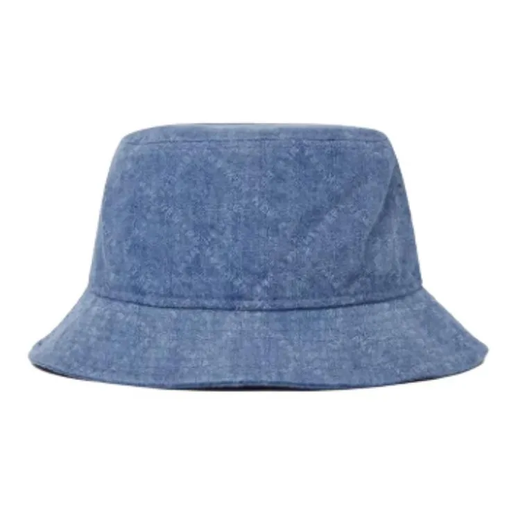 New Era Cotton Bucket Hats Unisex Blue-2