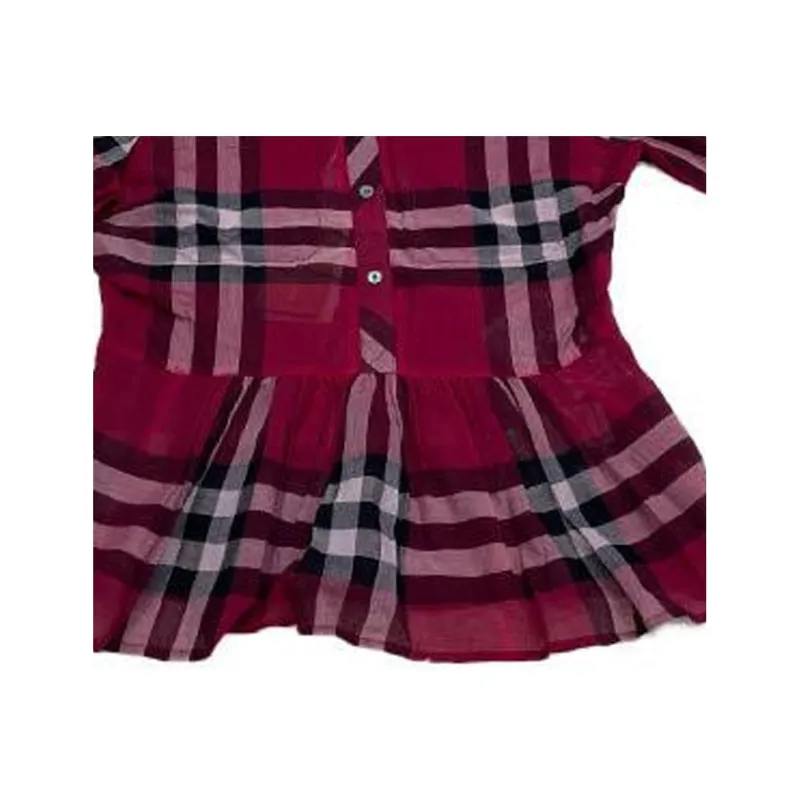 Burberry Shirts Women's Red-4