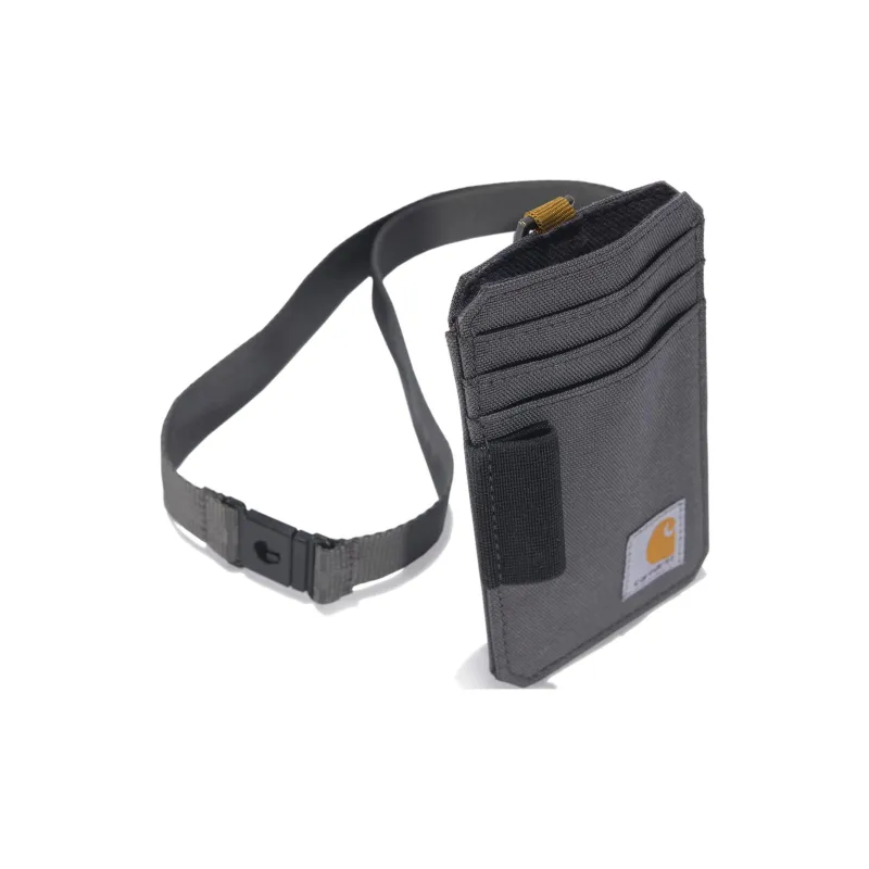 Carhartt Nylon Card Holder Unisex Gray-2
