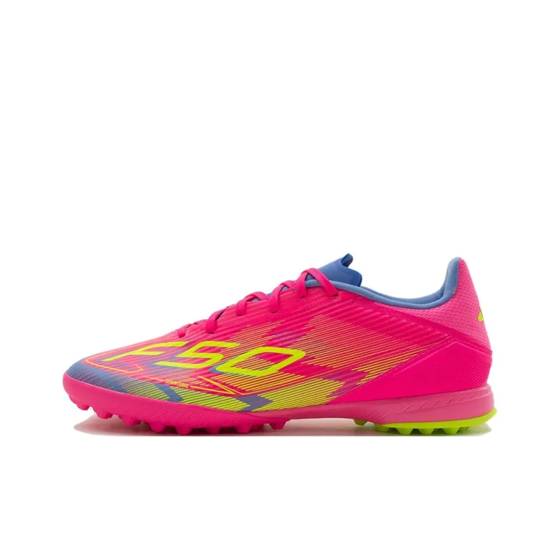 Adidas F50 League Abrasion Resistant Soccer Shoes Unisex Pink-0