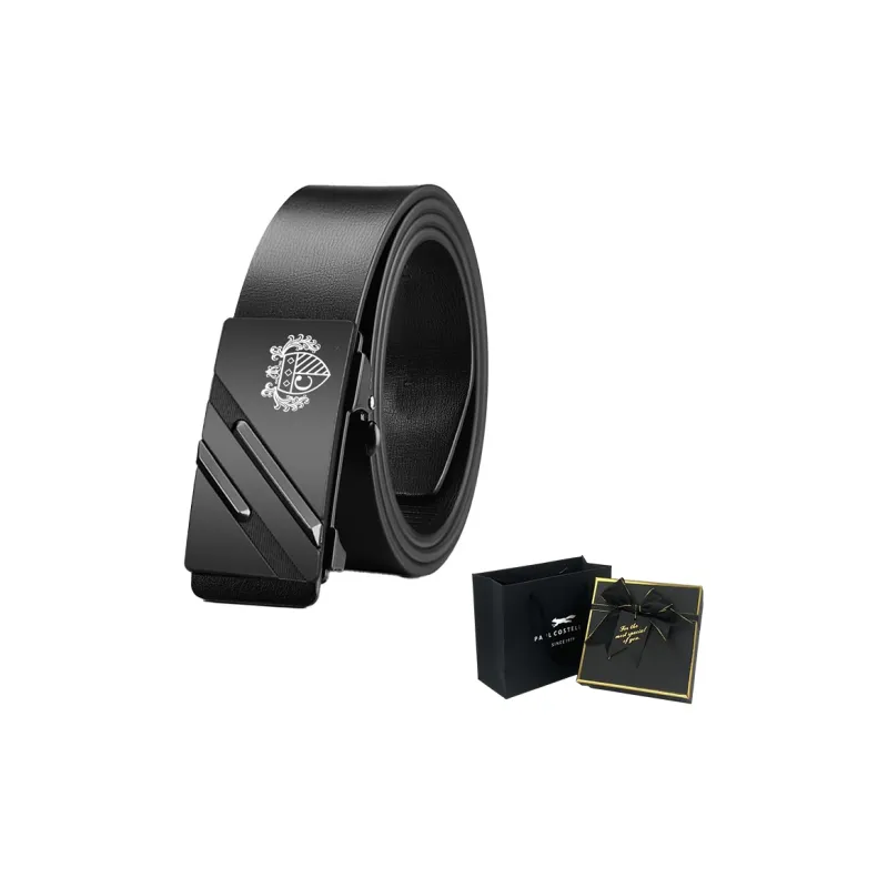 PAUL COSTELLOE Pu Leather Belts Unisex 3.3cm-12